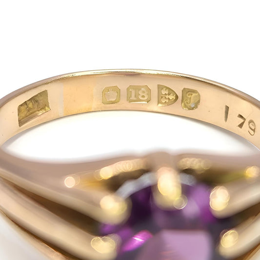 18ct-yellow-gold-ring-hallmark