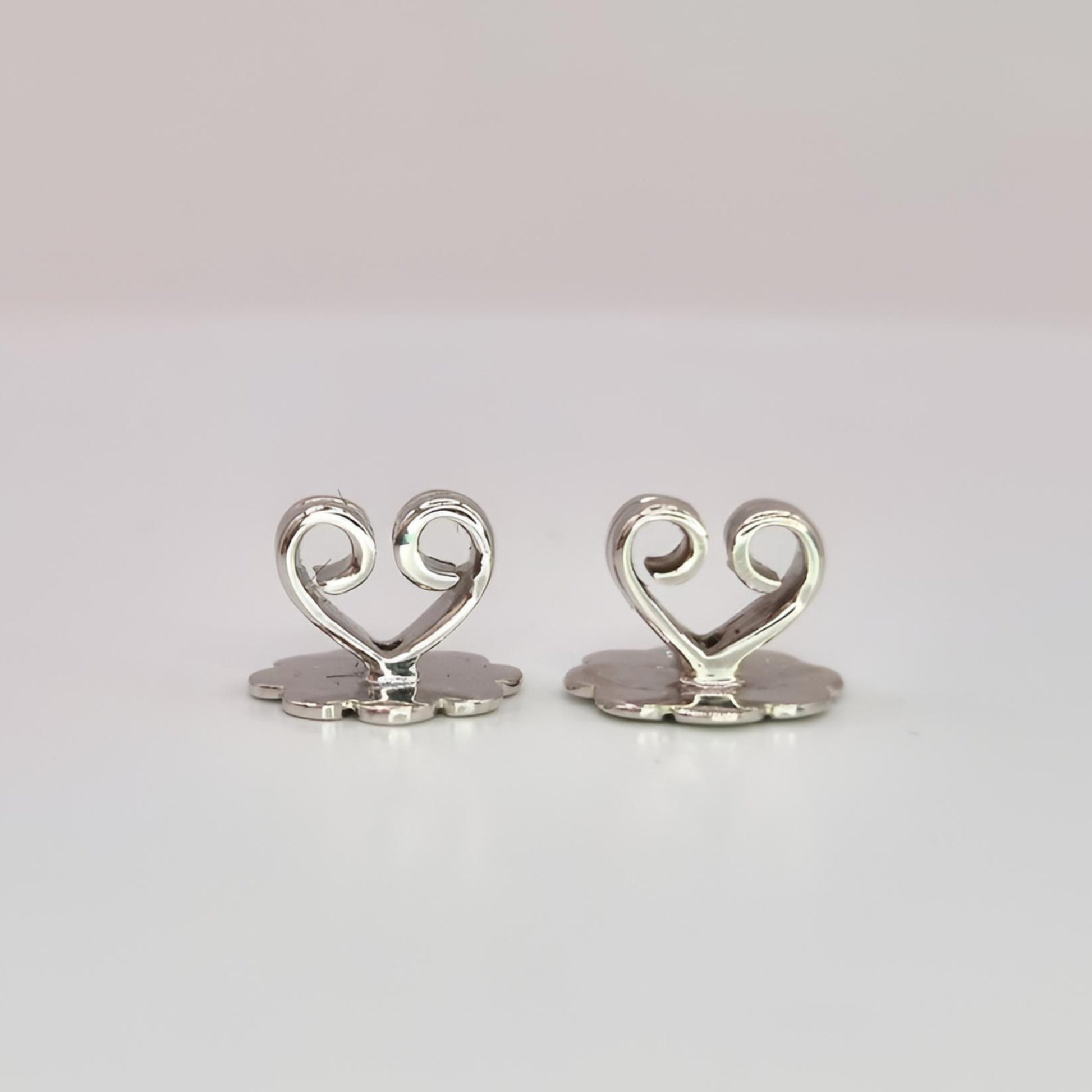 18ct white gold aquamarine and diamond halo cluster stud earrings butterfly close