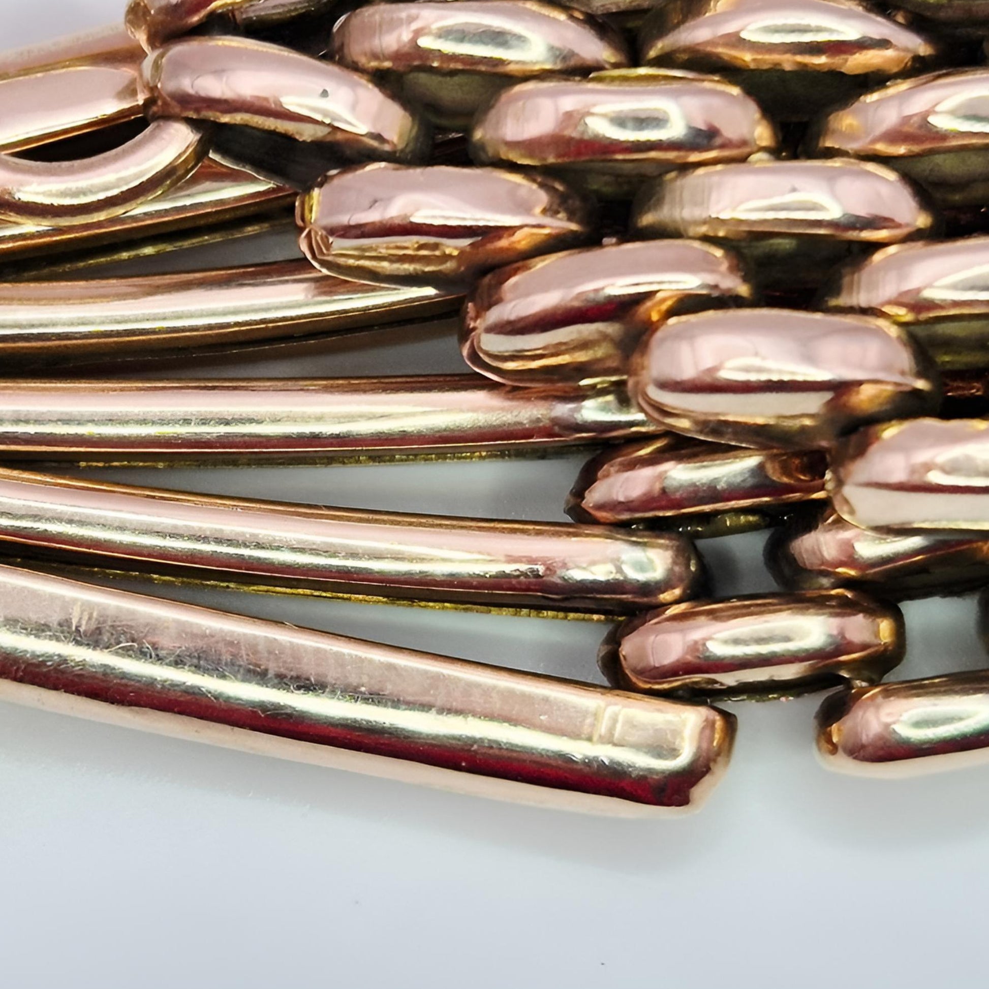 9ct gold gate bracelet wear