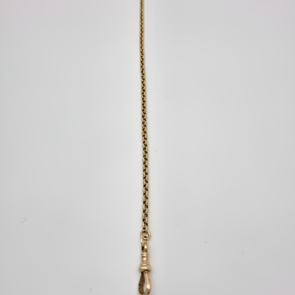 fully hallmarked 9ct yellow gold flat top belcher bracelet full image