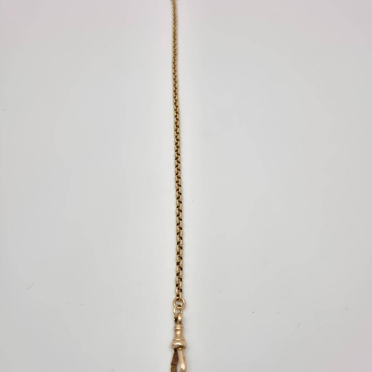 hallmarked 9ct yellow gold flat top belcher bracelet full image