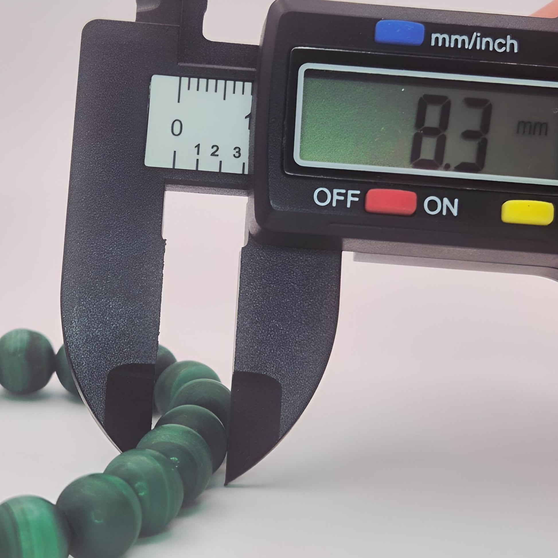 malachite gold bead bracelet malachite bead measurement