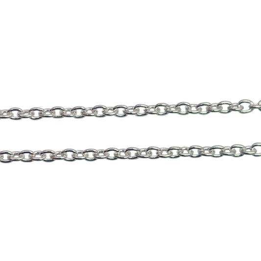 silver cable chain 20 inch brand new