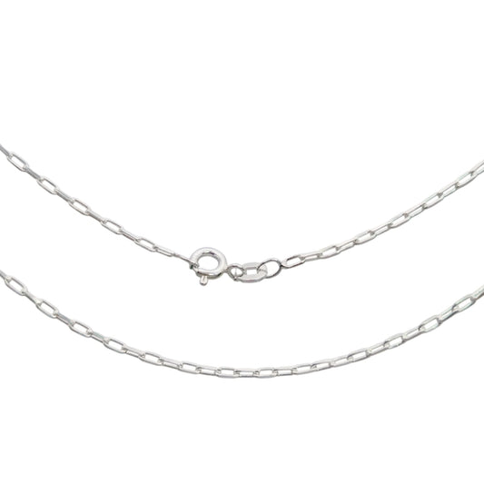 stamped 925 silver long link cable chain 20 inch new